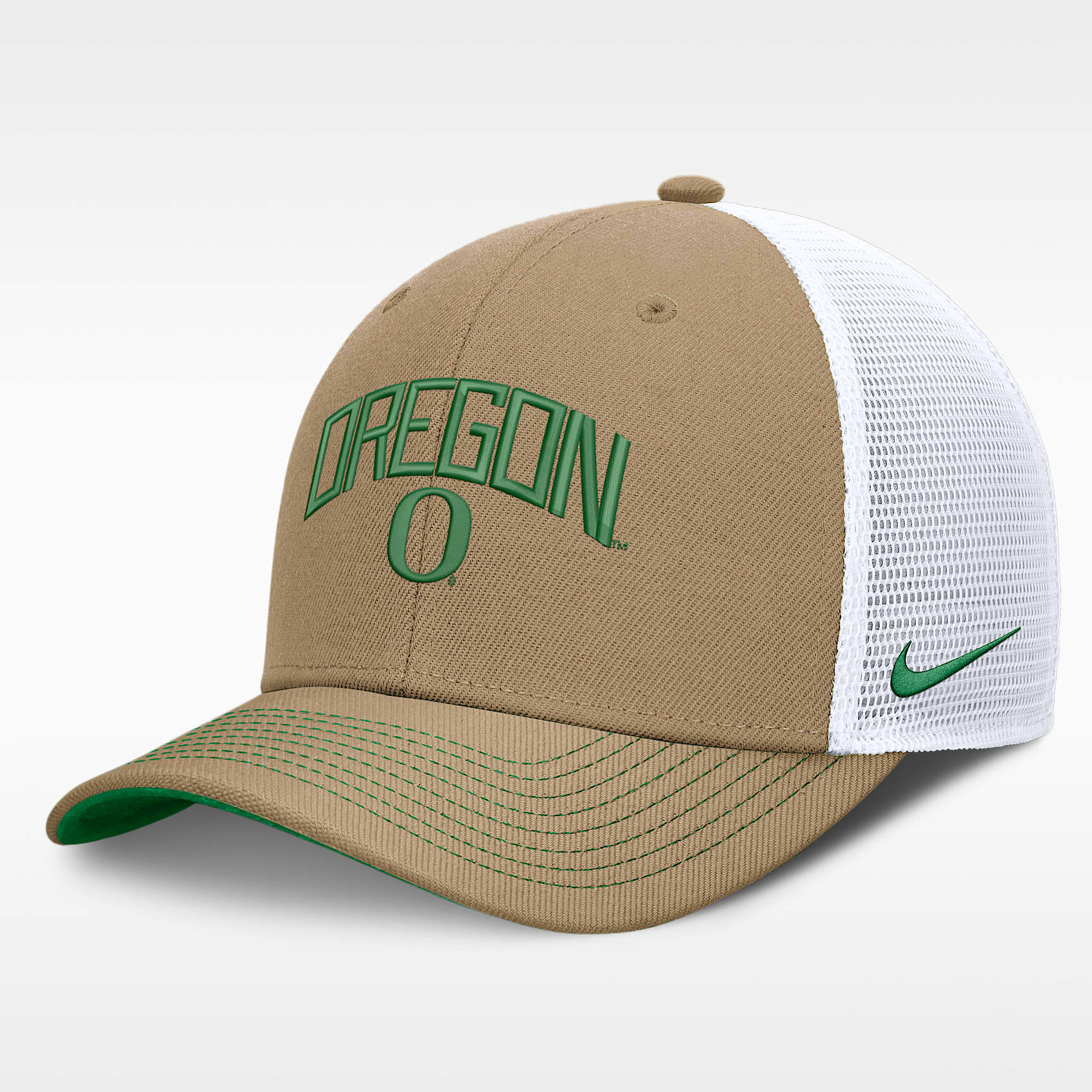 Oregon Primetime Arched Men's Nike Dri-FIT College Trucker